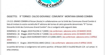 9° torneo grand combin